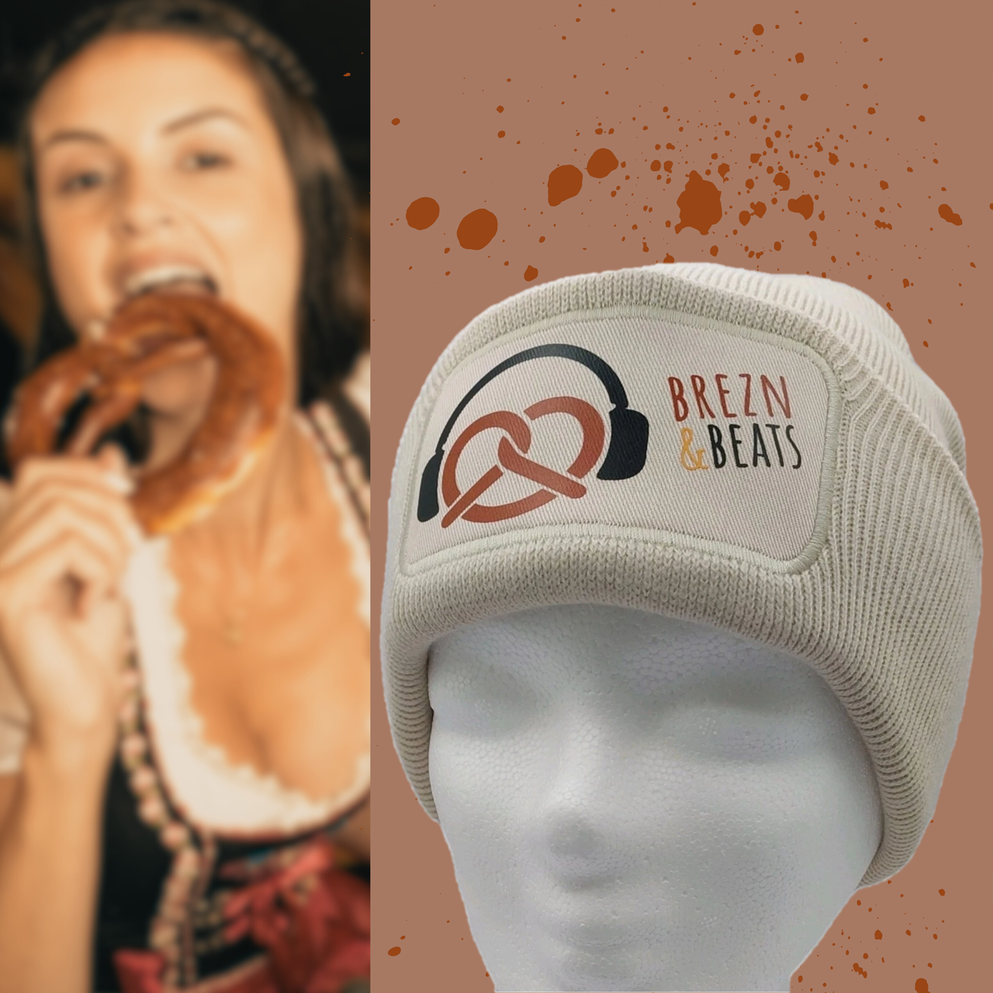 Mütze "Brezn & Beats"