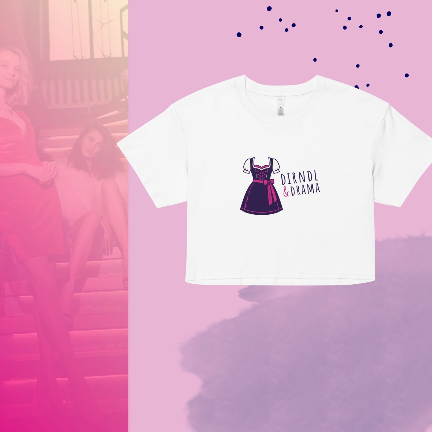 CropTop "Dirndl & Drama"