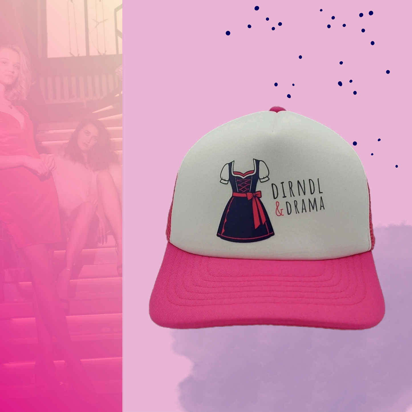 Kinder Cap "Dirndl & Drama"