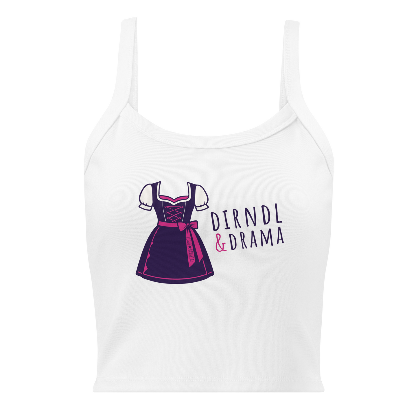 Damen-Tanktop "Dirndl & Drama"
