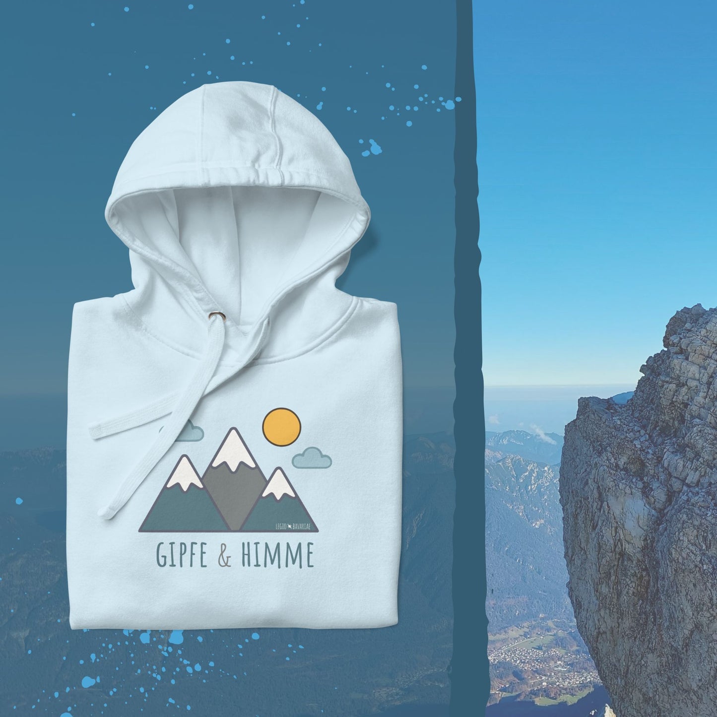 Hoodie "Gipfe & Himme"