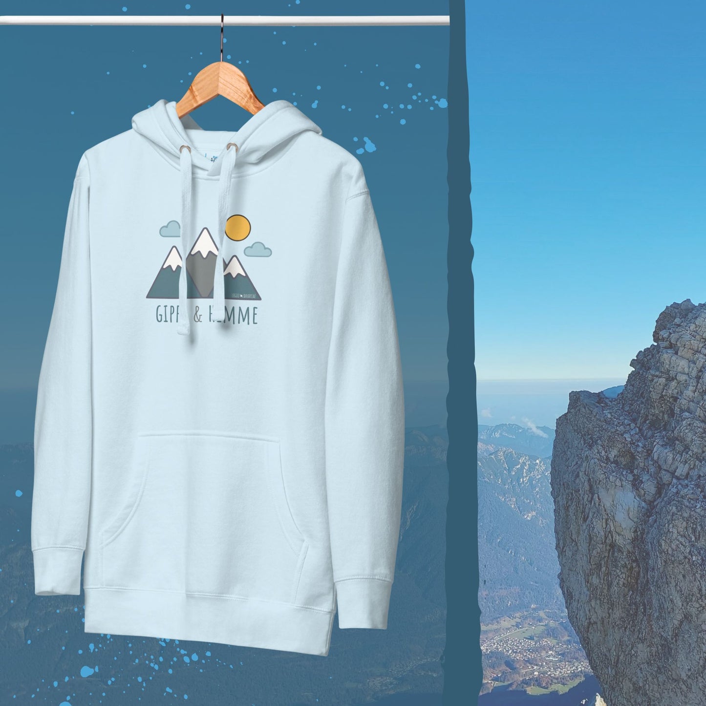 Hoodie "Gipfe & Himme"