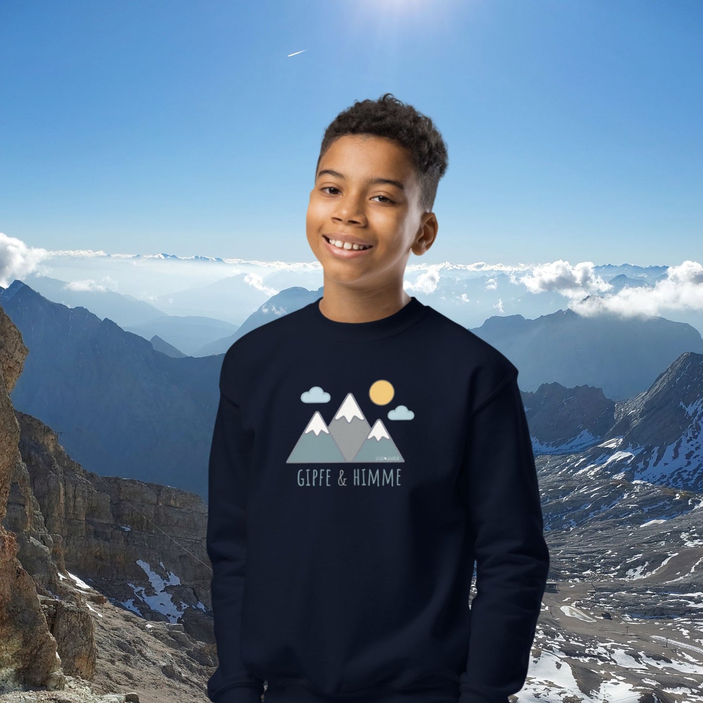 Kinder-Sweater "Gipfe & Himme"