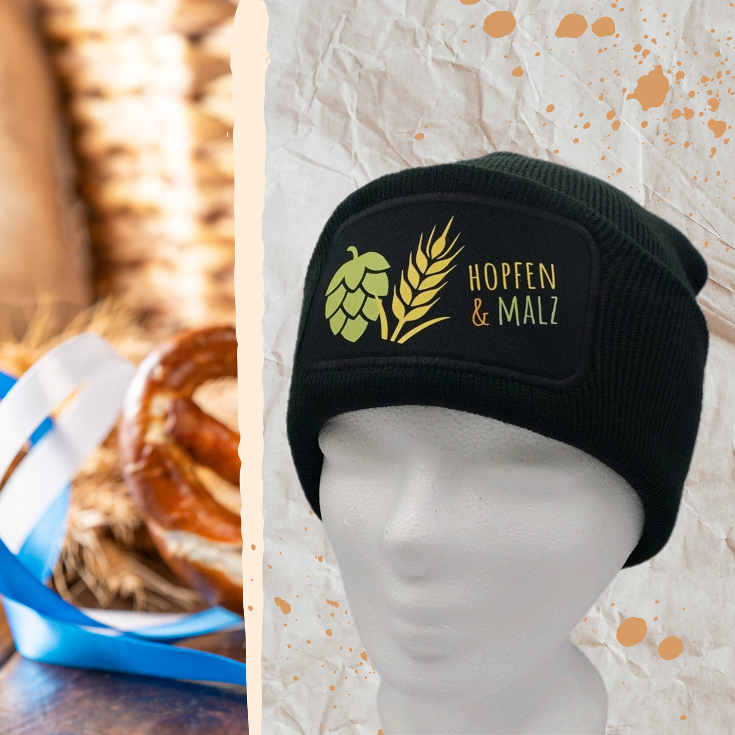 Mütze "Hopfen & Malz"