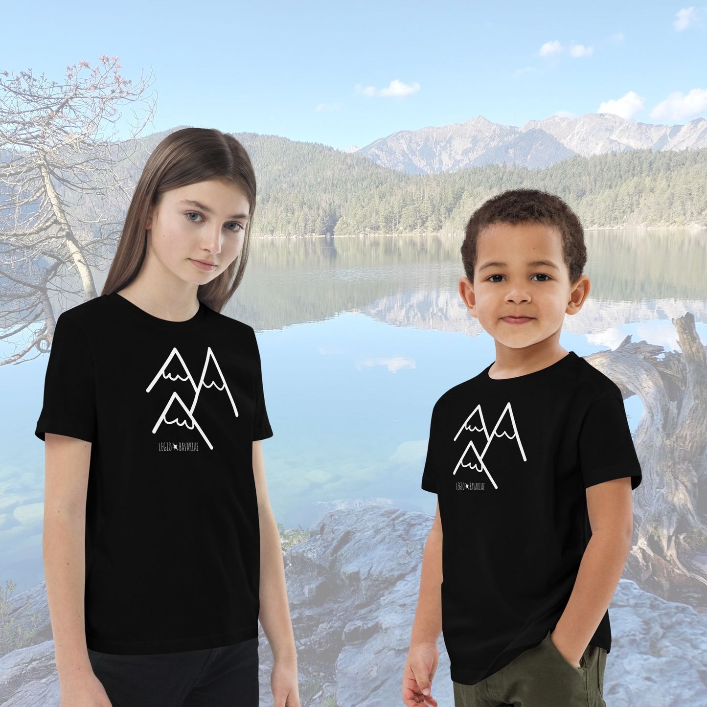 Kinder-Shirt "Berge"