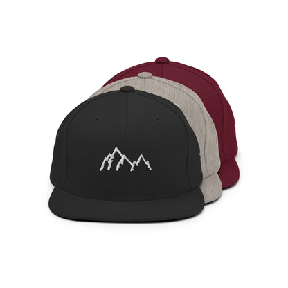 bestickte Cap "Berge"