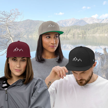 bestickte Cap "Berge"