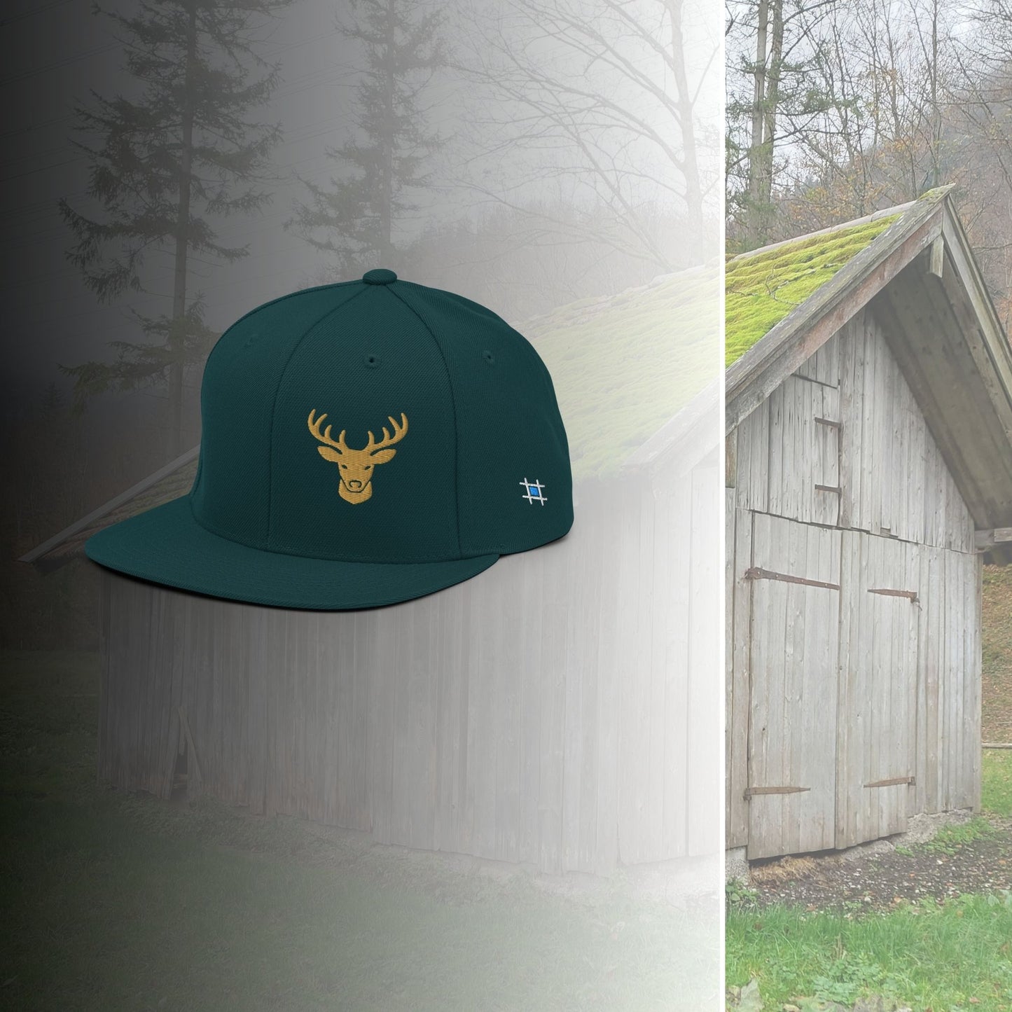 bestickte Cap "Hirsch"