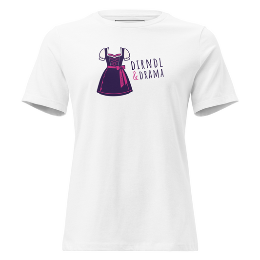 Damen-Shirt "Dirndl & Drama"