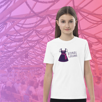 Kinder-Shirt "Dirndl & Drama"