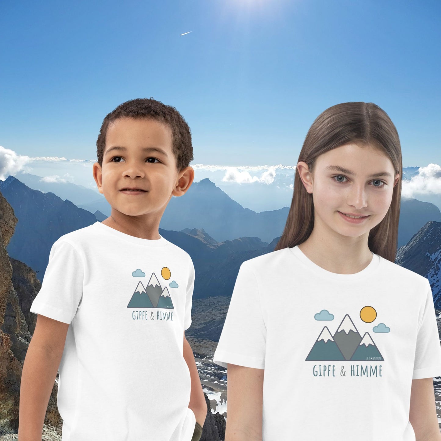 Kinder-Shirt "Gipfe & Himme"