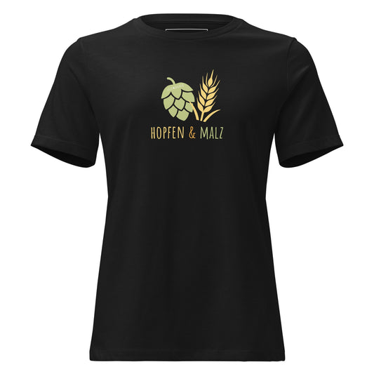 Damen-Shirt "Hopfen & Malz"