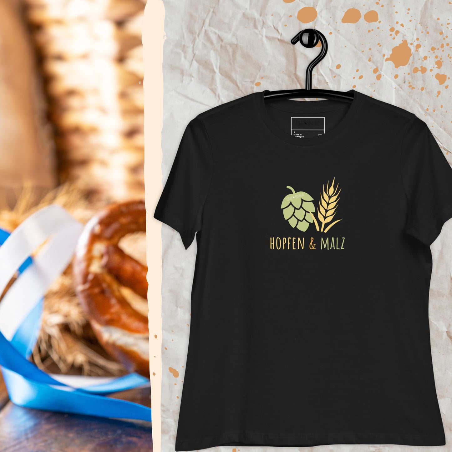 Damen-Shirt "Hopfen & Malz"