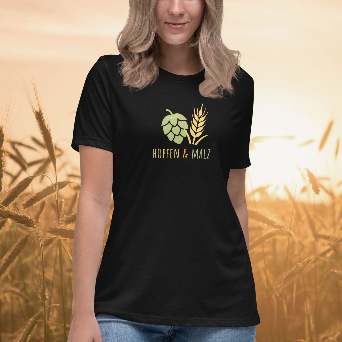 Damen-Shirt "Hopfen & Malz"