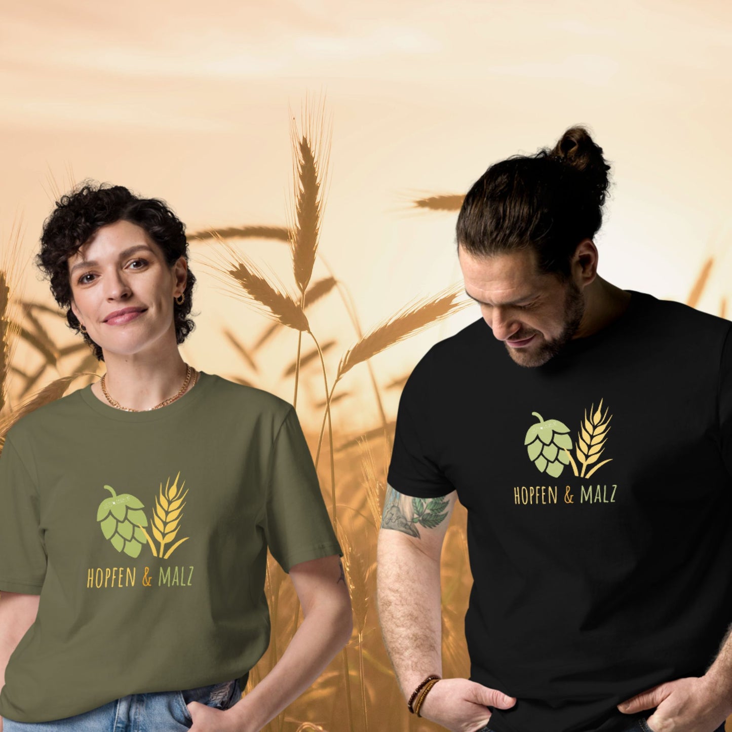 Shirt "Hopfen & Malz"