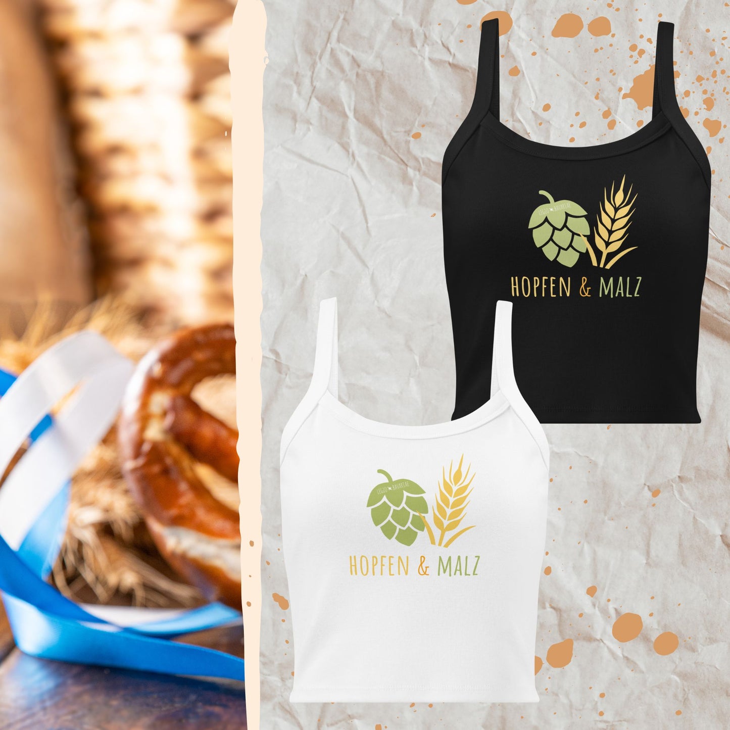 Damen Tanktop "Hopfen & Malz"