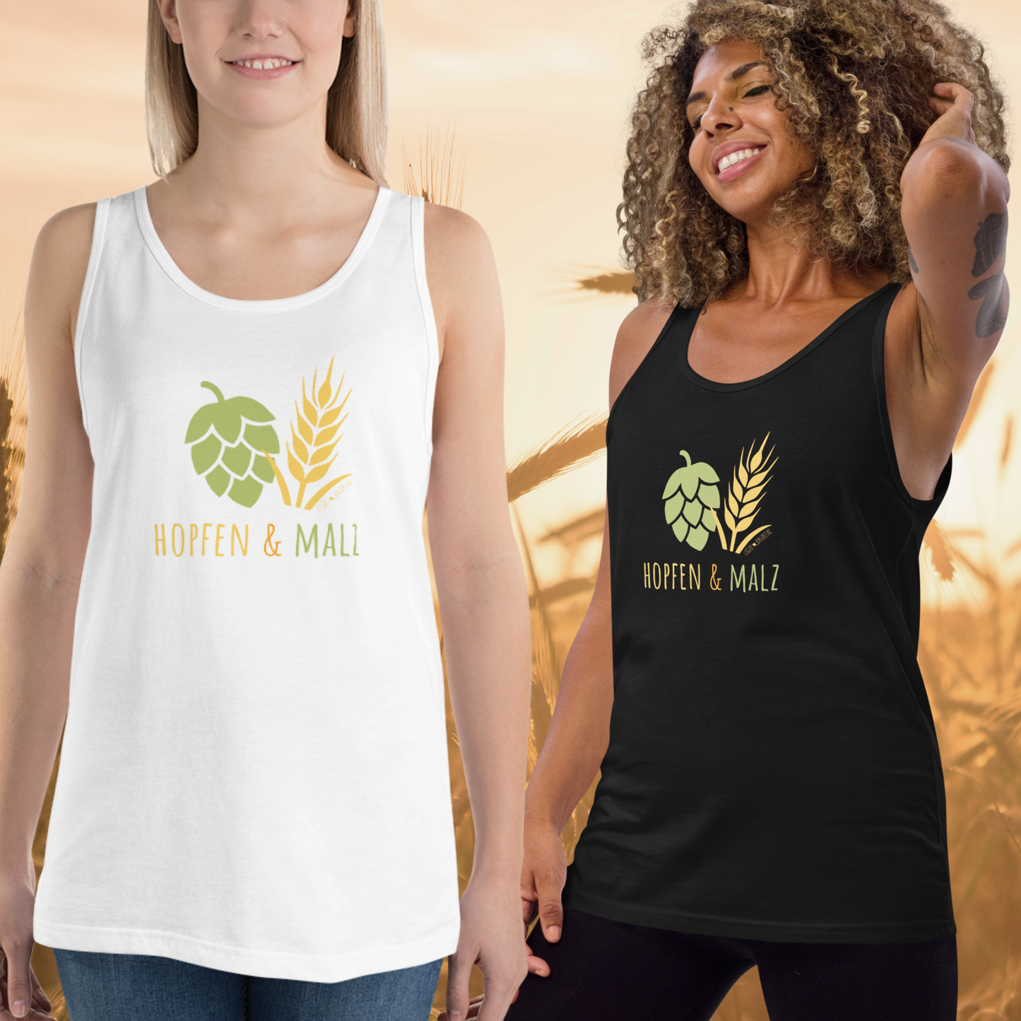 Tanktop "Hopfen & Malz"