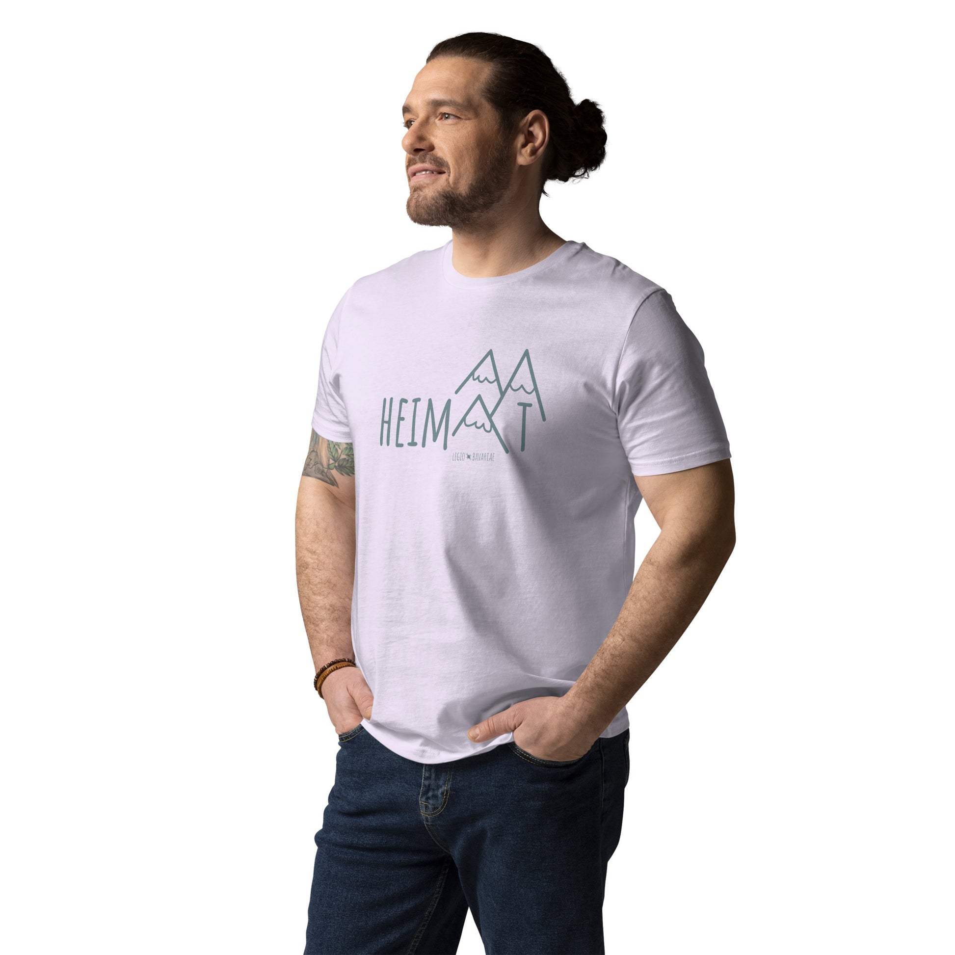 Shirt Heimat lavendel mockup