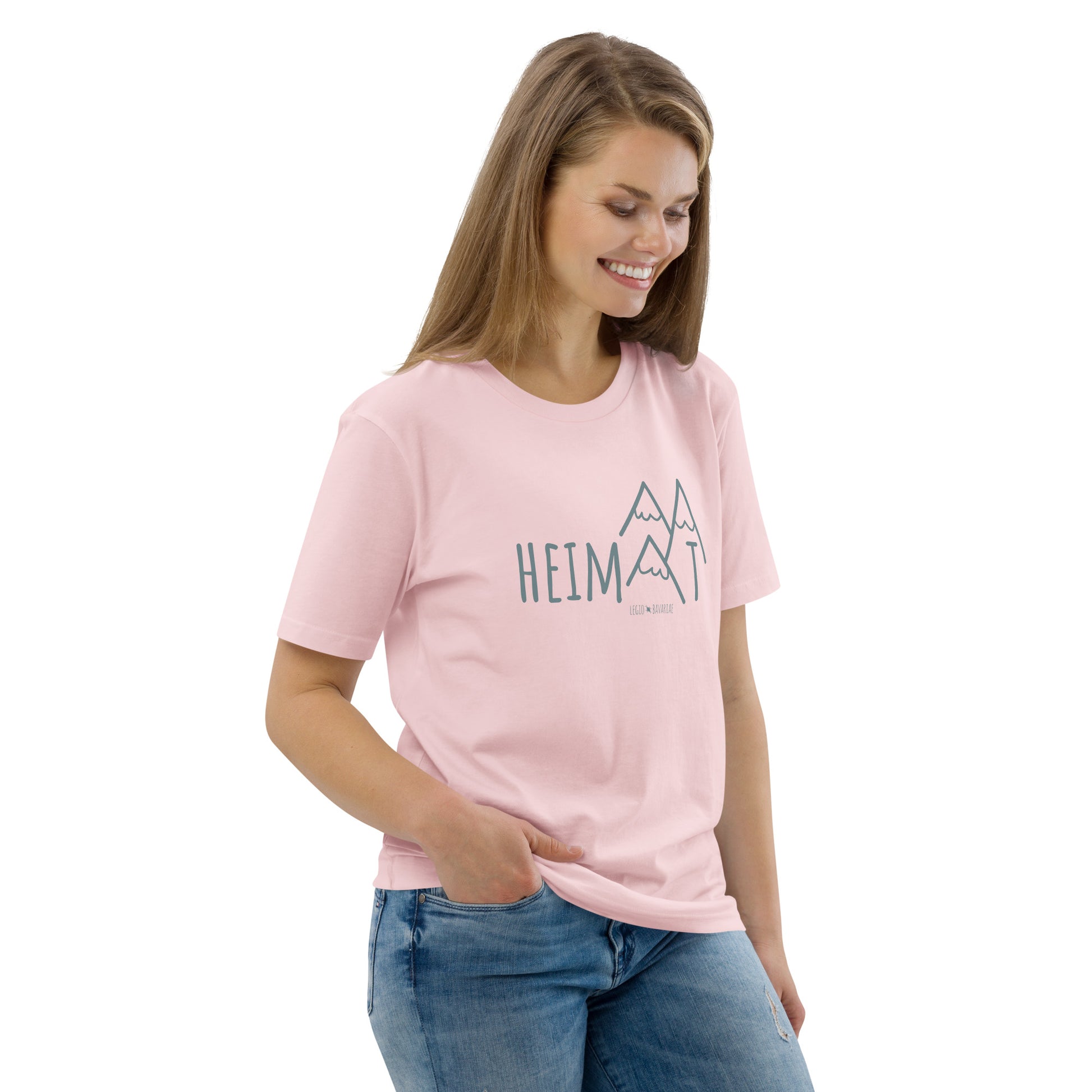 Shirt Heimat pink mockup2