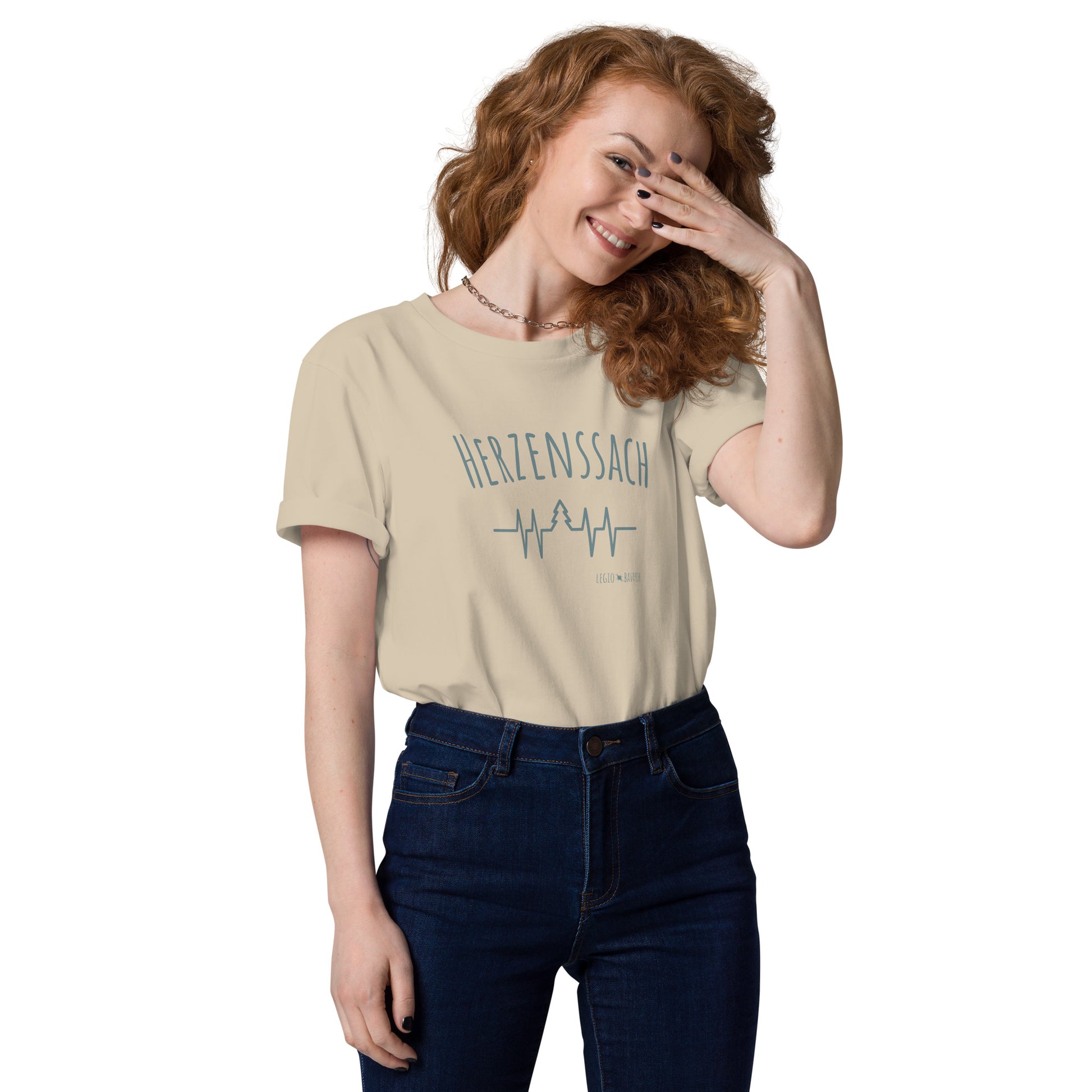 Shirt Herzklopfen desert mockup