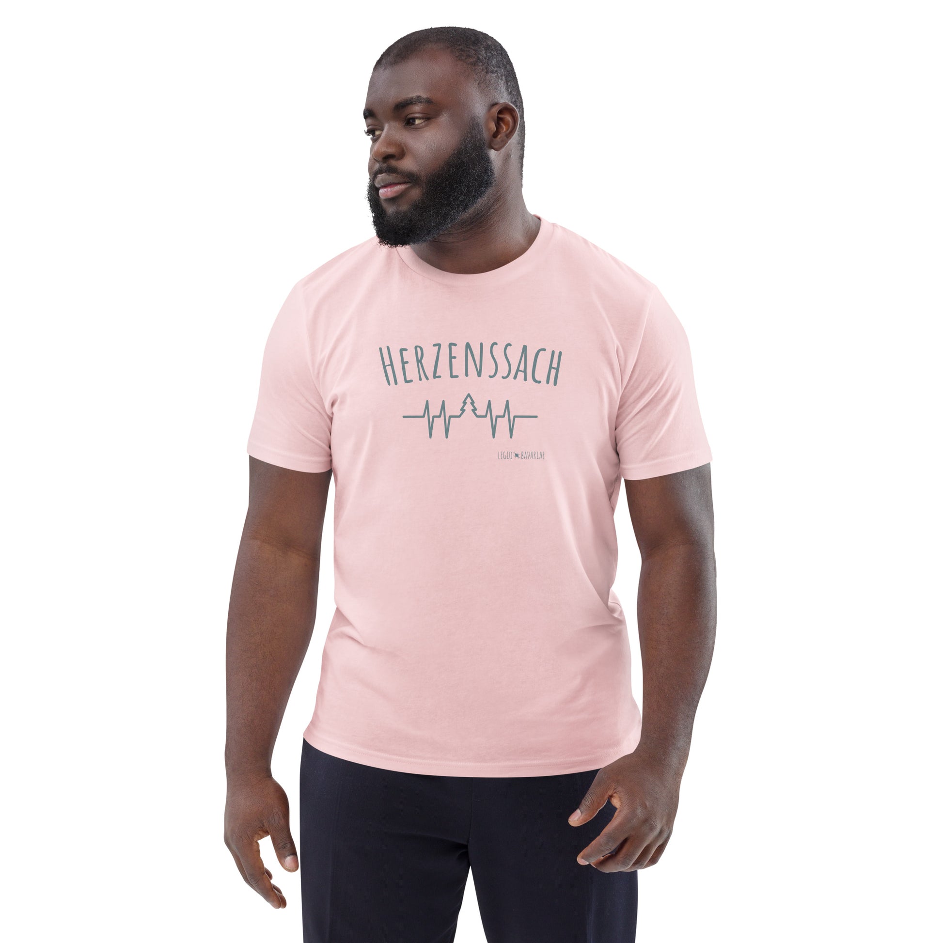 Shirt Herzklopfen pink mockup