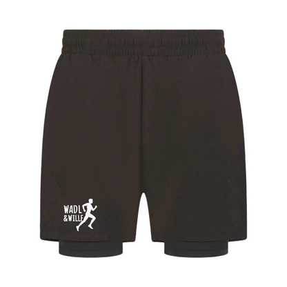 2 in 1 Sport Short Wadl & Wille