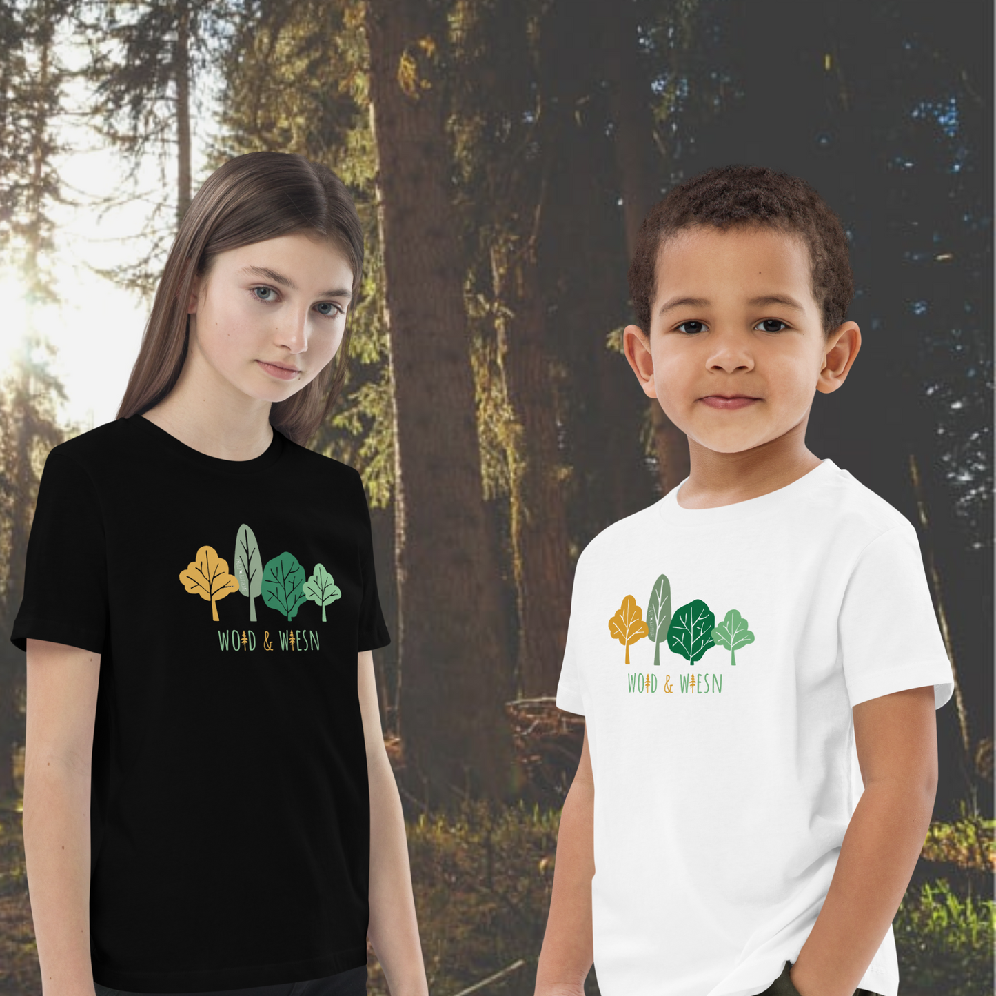 Kinder-Shirt "Woid & Wiesn"